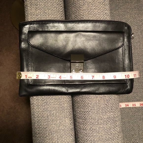 3.1 PHILLIP LIM Black Clutch - Picture 5 of 8